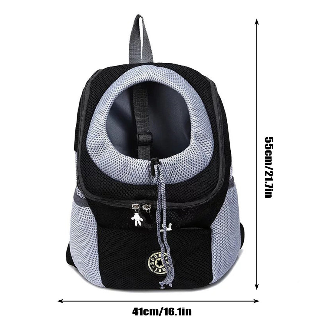 NEW Pet Dog Carrier Puppy Travel Mesh Backpack Front Travel Portable Breathable Bag